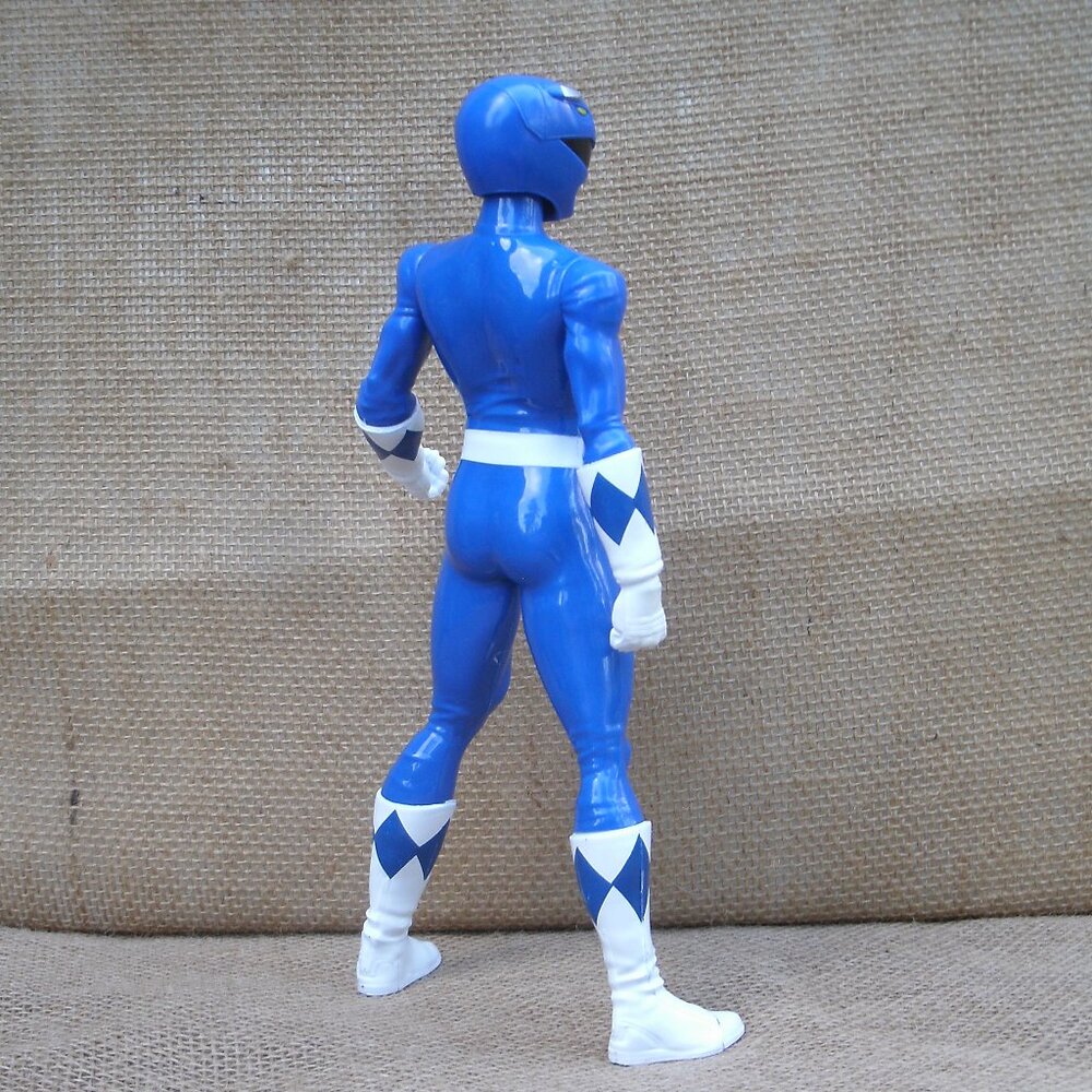 Power Rangers Blue Ranger Plastic Figure Hasbro 2020 - Picture 4 of 14